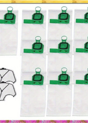 Confezione da 12 Sacchetti Protettivi per Polvere Filtro Compatibile con Ricambi Folletto Vorwerk Kobold VK140 VK150