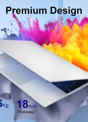 Ninkear N15 Air 3962 cm Laptop Intel Celeron N95 16 GB DDR4 512 GB SSD display HD 1920x1080 cornice ultra sottile tastiera full size ampio trackpad design leggero con apertura a 180 USB 30 WiFi batteria ricaricabile laptop leggero