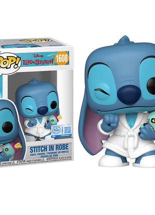 Funko Pop ! Disney Lilo E Stitch - (1608) Stitch in Robe Special Edition 9cm