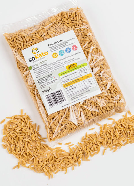 Riso low carb Cheto (250gr) - 4g carbo