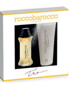 Roccobarocco Tre Cofanetto EDP 100ml + Crema Corpo - Profumo Donna - riparo82