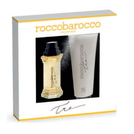 Roccobarocco Tre Cofanetto EDP 100ml + Crema Corpo - Profumo Donna - riparo82