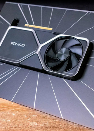 used NVIDIA GeForce RTX 4070 Founders Edition 12GB Graphics Card - Riparo82