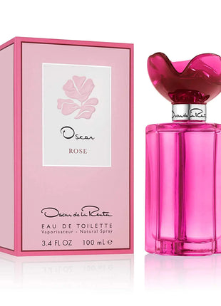 Oscar de la Renta Oscar Collection Rose Eau de Toilette Perfume Spray for Women 3.4 Fl. Oz. - riparo82