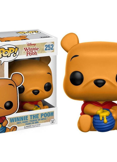 Funko Pop ! Disney Winnie The Pooh - (252) - Winnie The Pooh W/ Honey Vinyl 9cm