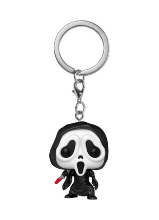 Funko Pop ! Keychain Scream -  Horror Ghostface Portachiavi Key 4cm