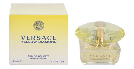 Versace Yellow Diamond Eau De Toilette Spray for Women 1.7 Fl Oz - riparo82